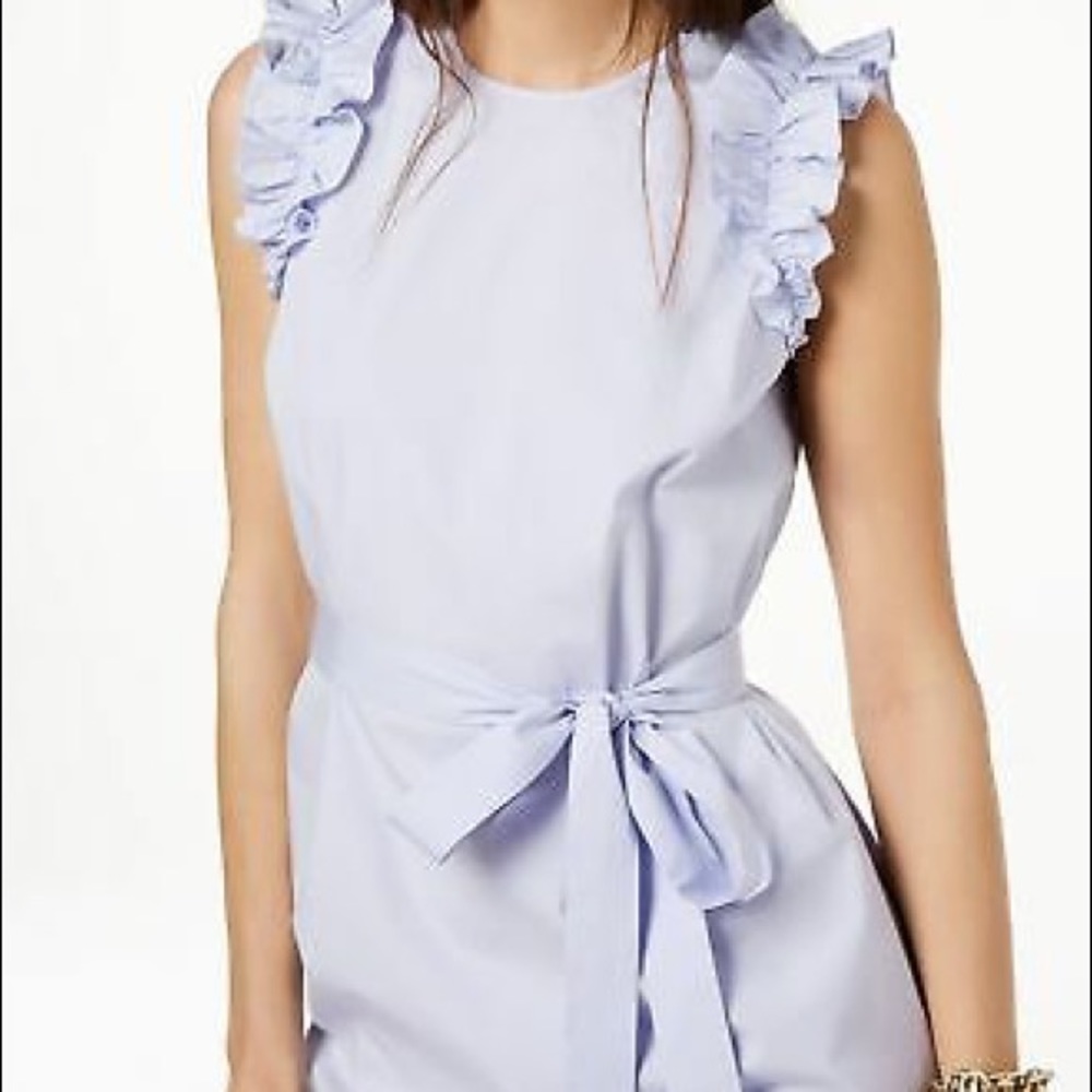 Michael Kors Ruffle tie dress